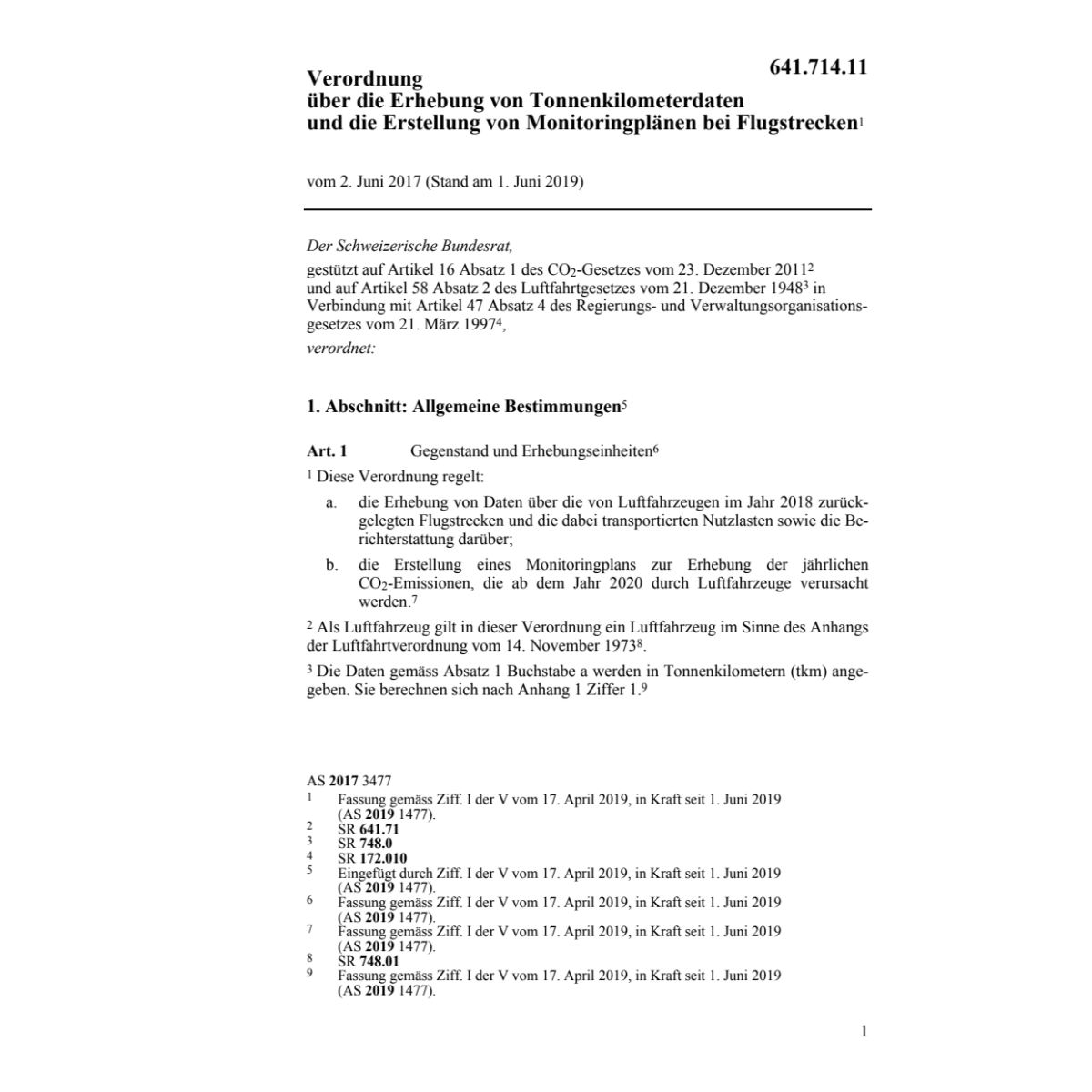 V 02.06.17 Erhebung Tonnenkilometerdaten