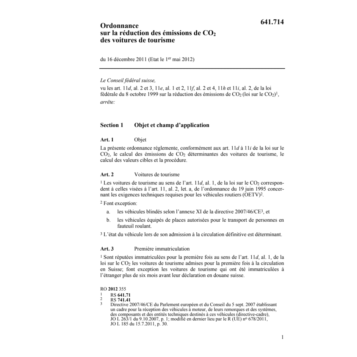 O réduction émissions CO2 voitures tour.