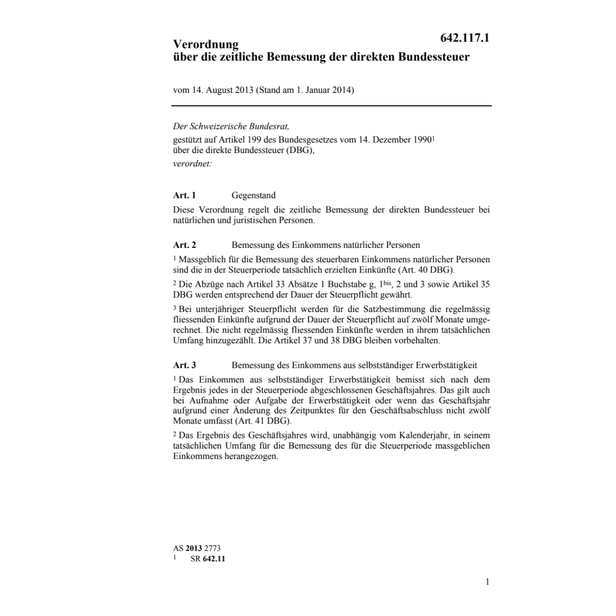 V zeitliche Bemessung b. nat. Personen