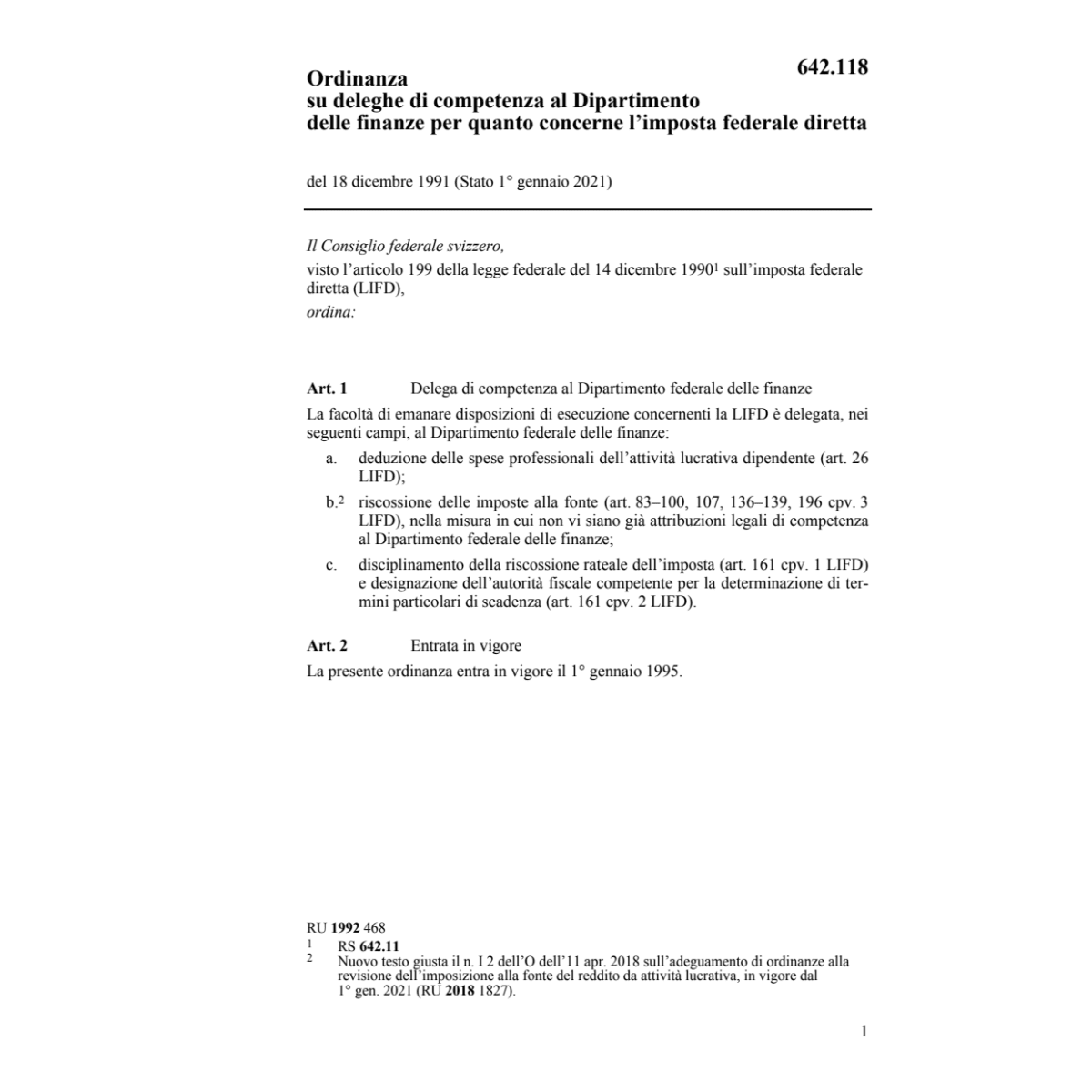 O su deleghe al Dipartimento finanze