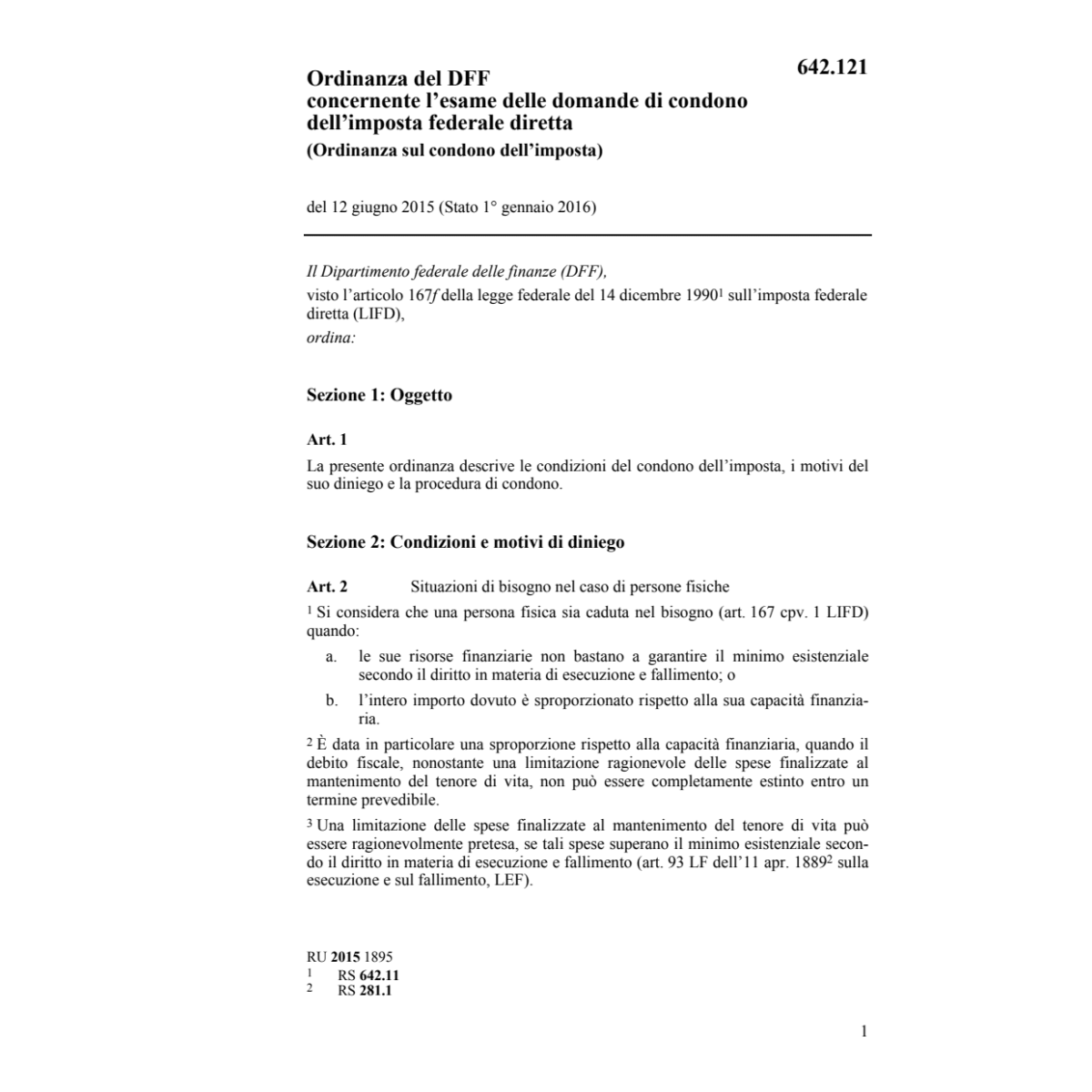 O l'esame delle domande di condono