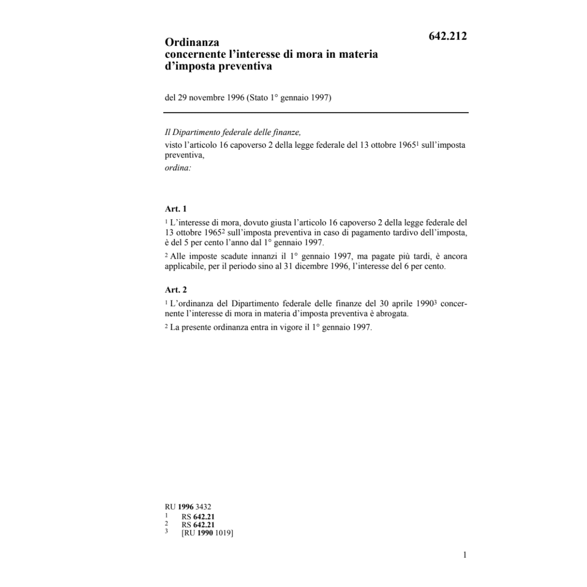 O interesse di mora/materia imposta