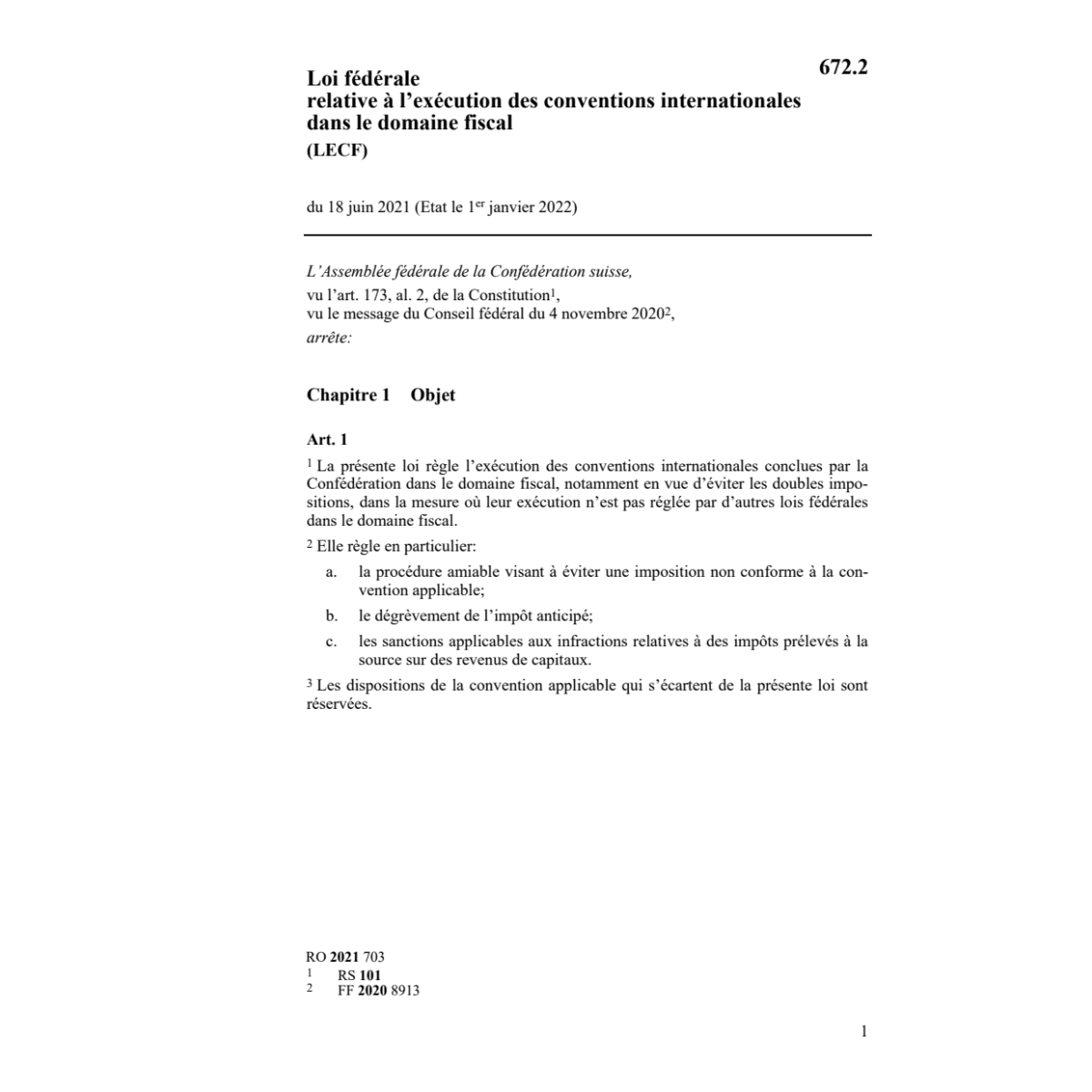 AF convention éviter doubles imposition