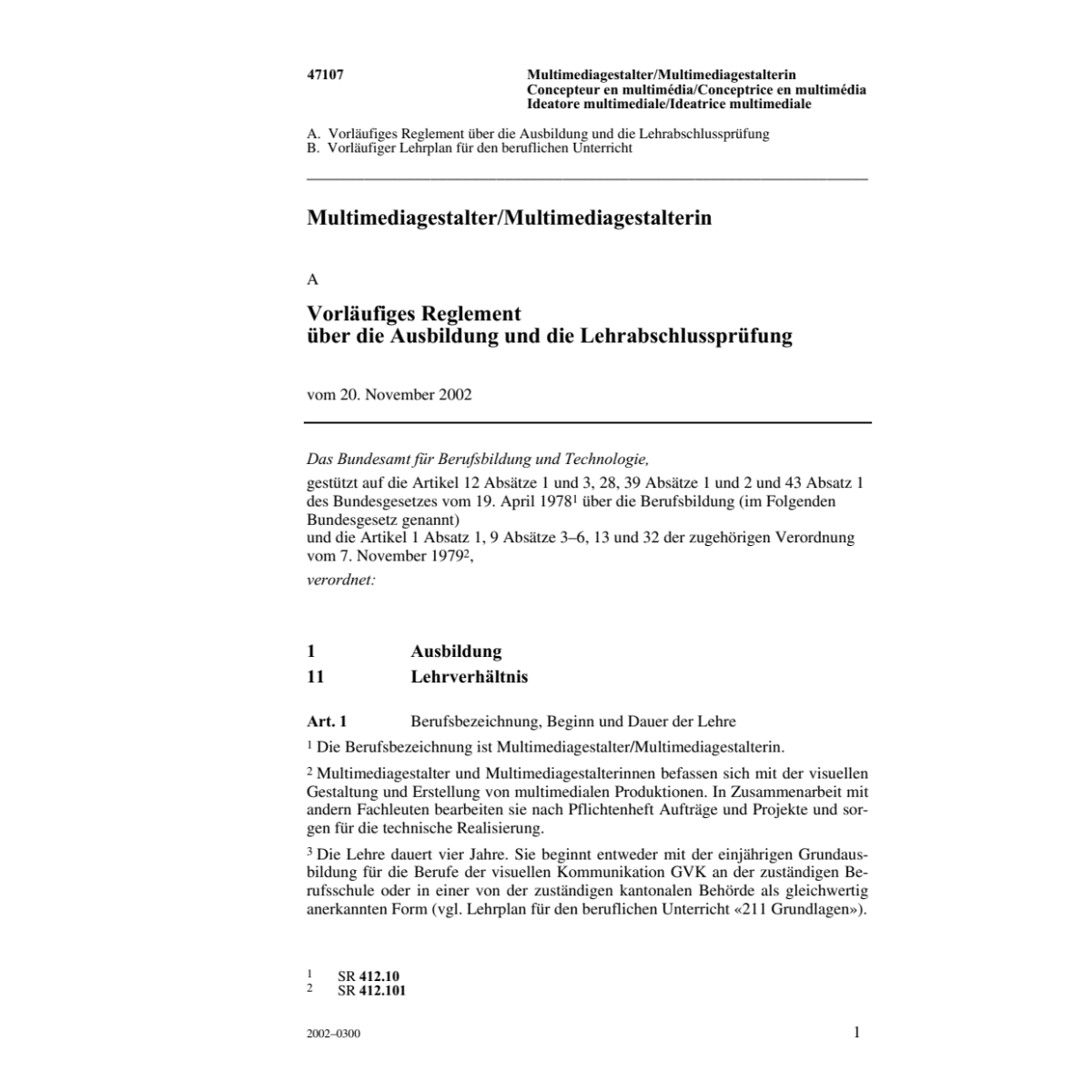Multimediagestalter