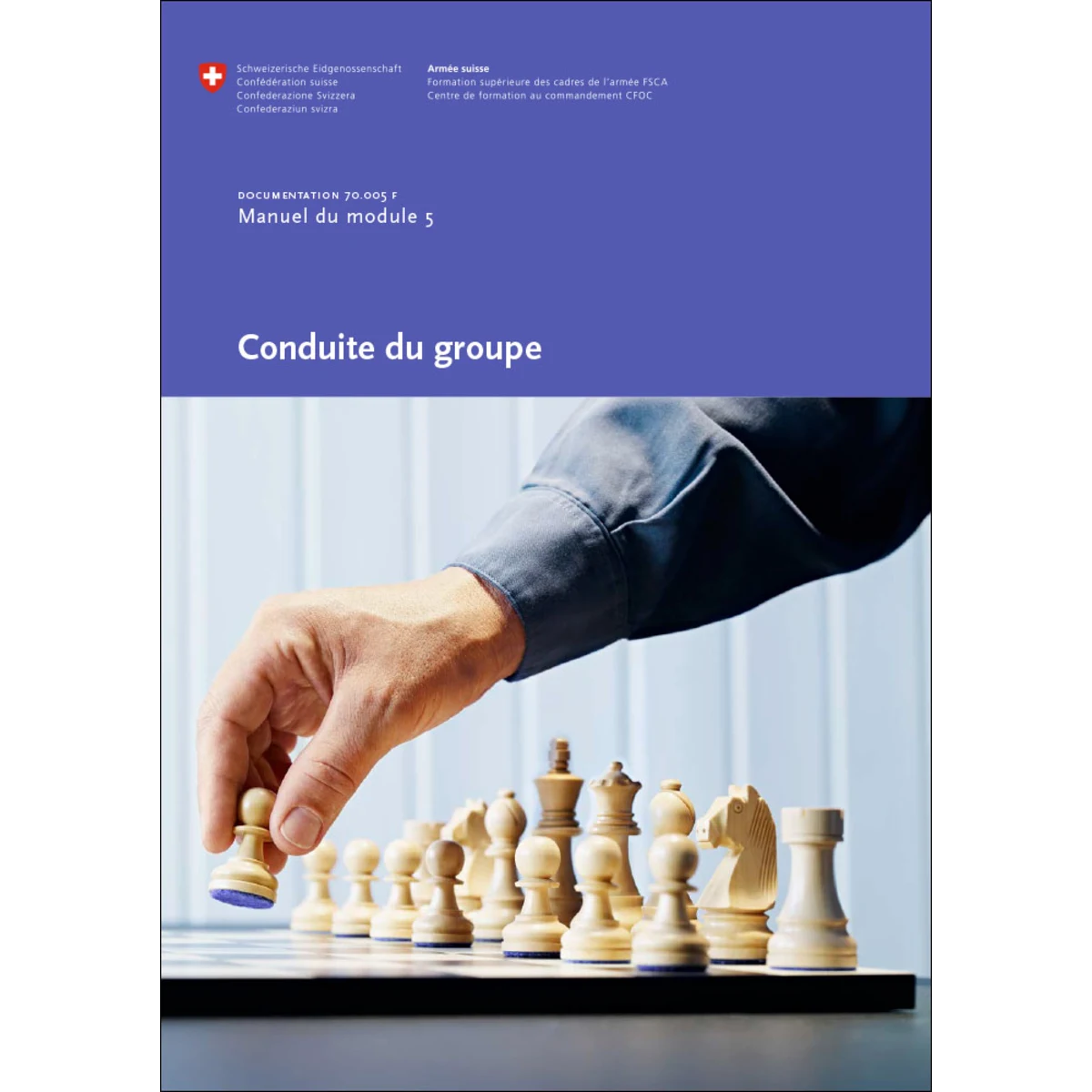 Manuel du module 5 - Conduit du groupe