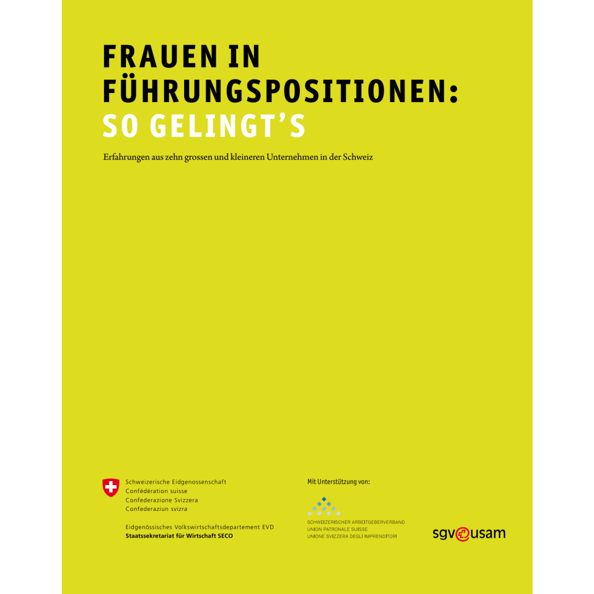 Frauen in Führungspositionen