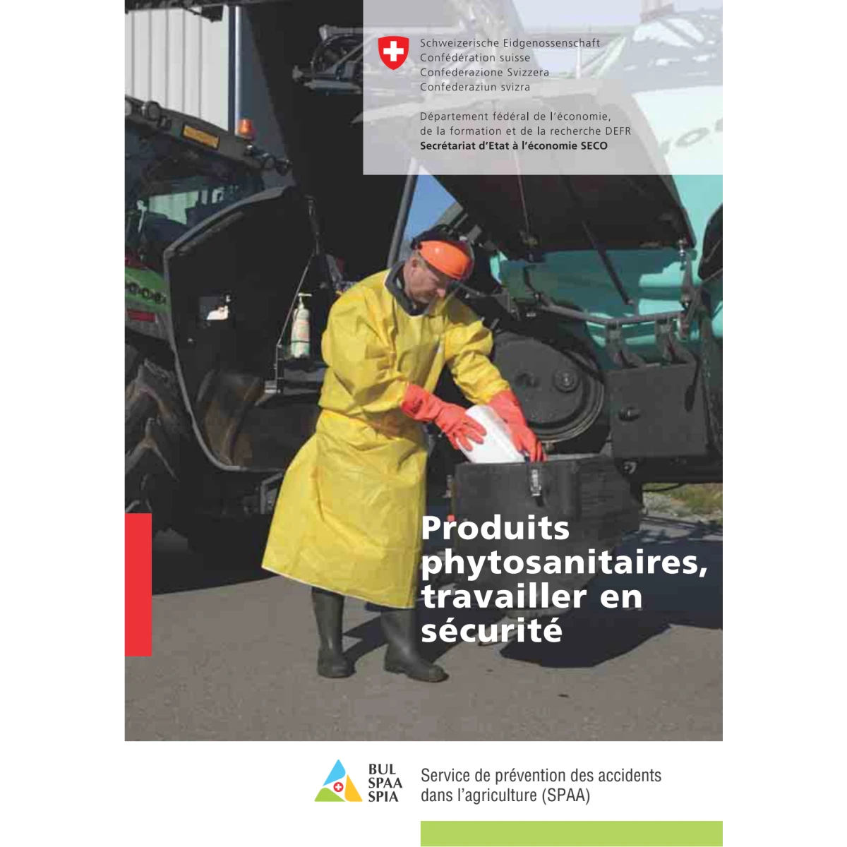 Produits phytosanitaires travailler sécu