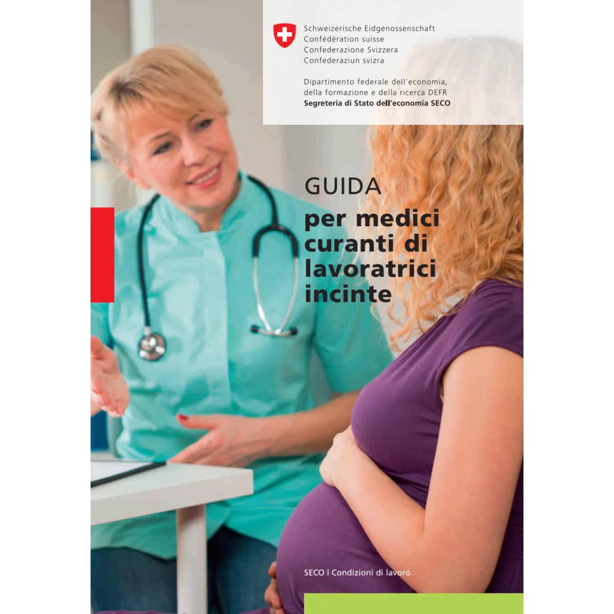 Guida per medici curanti lavora. incinte