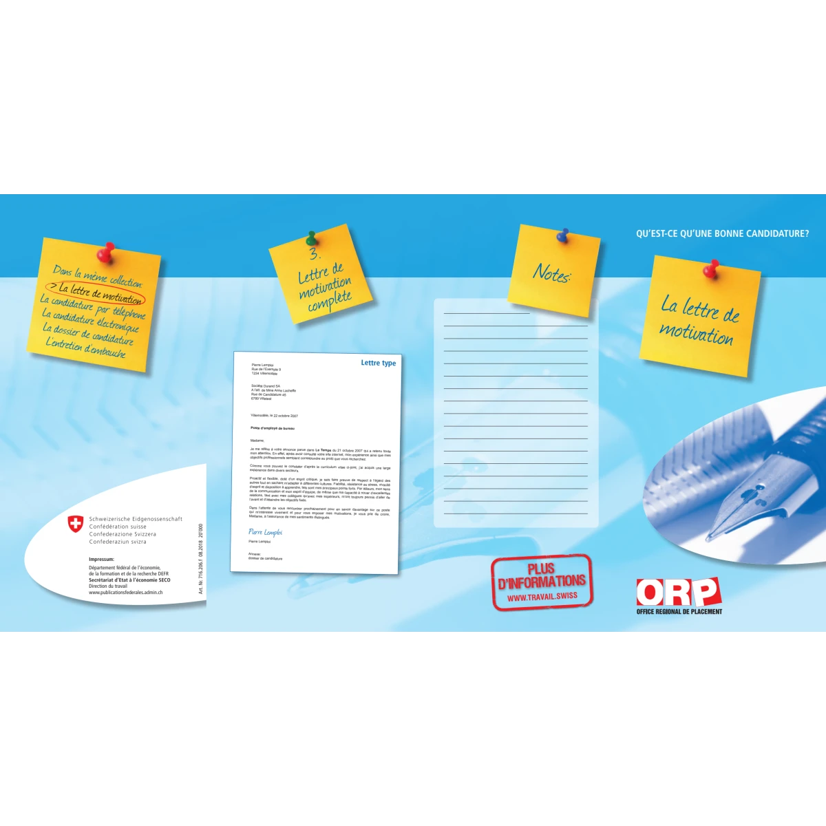 La lettre de motivation
