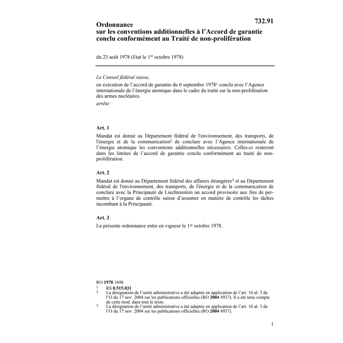 O Traité de non-prolifération