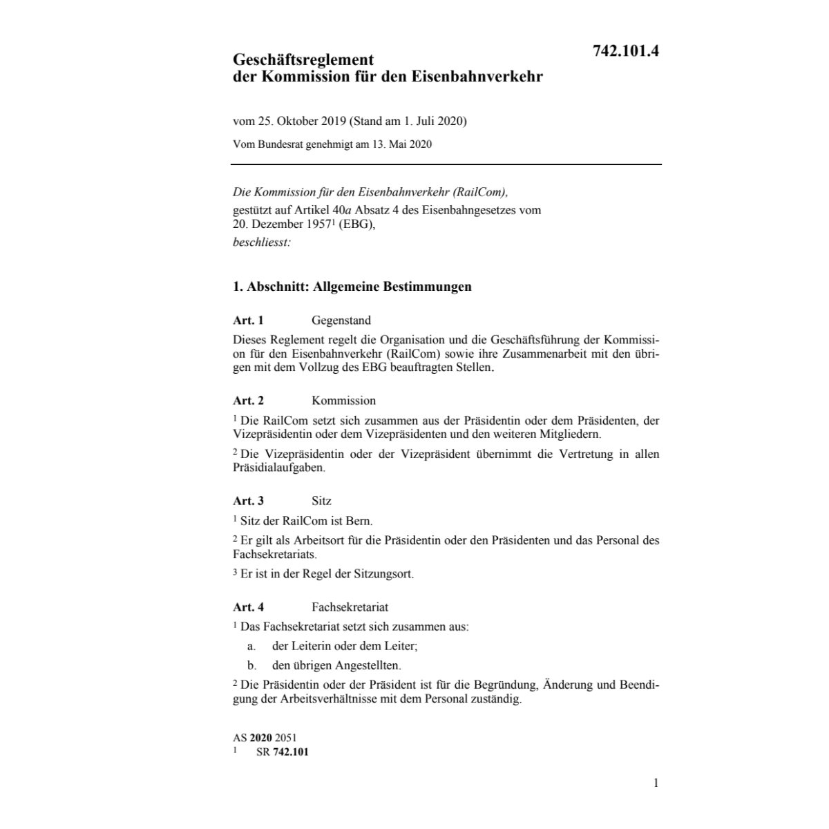 Geschäftsr Schiedskomm. Eisenbahnverkehr
