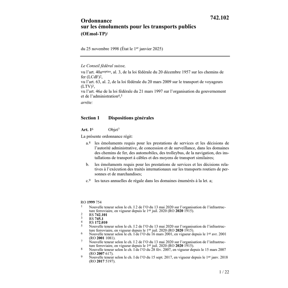 O émoluments de l'OFT, OseOFT