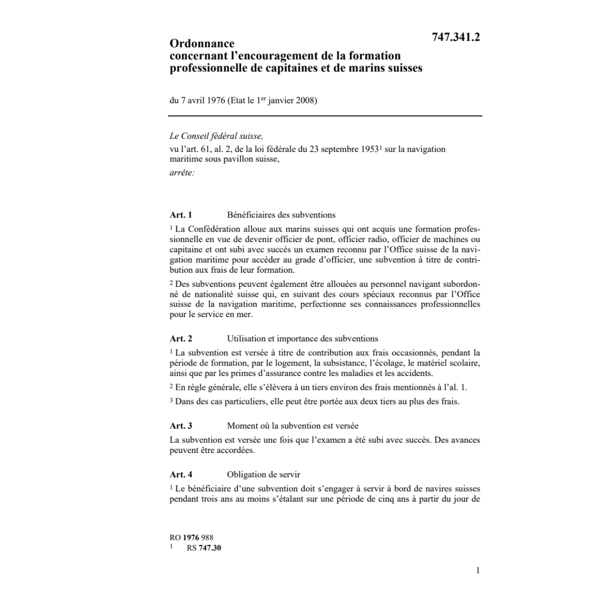 O formation professionnelle capitaines