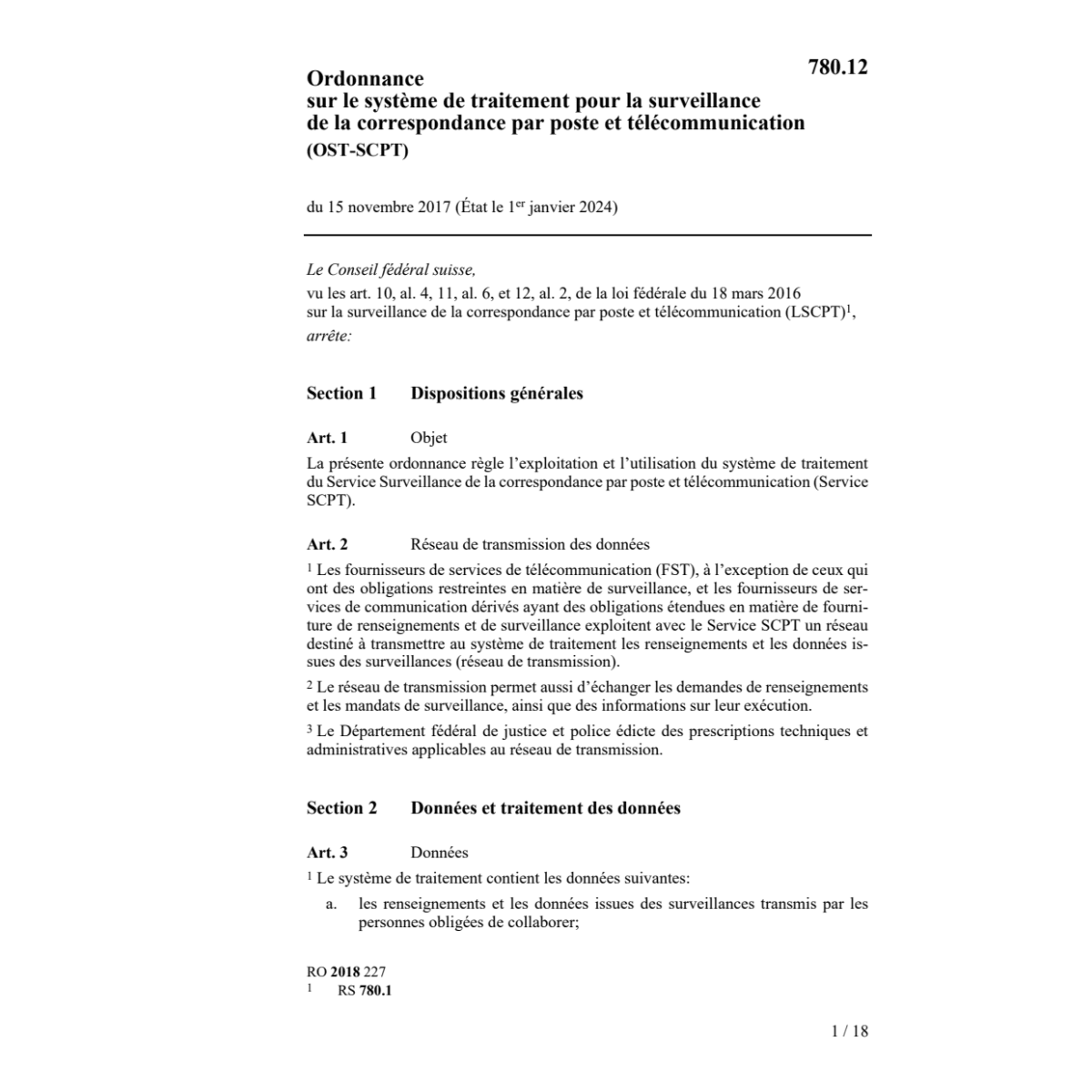 O 15.11.17 système traitement