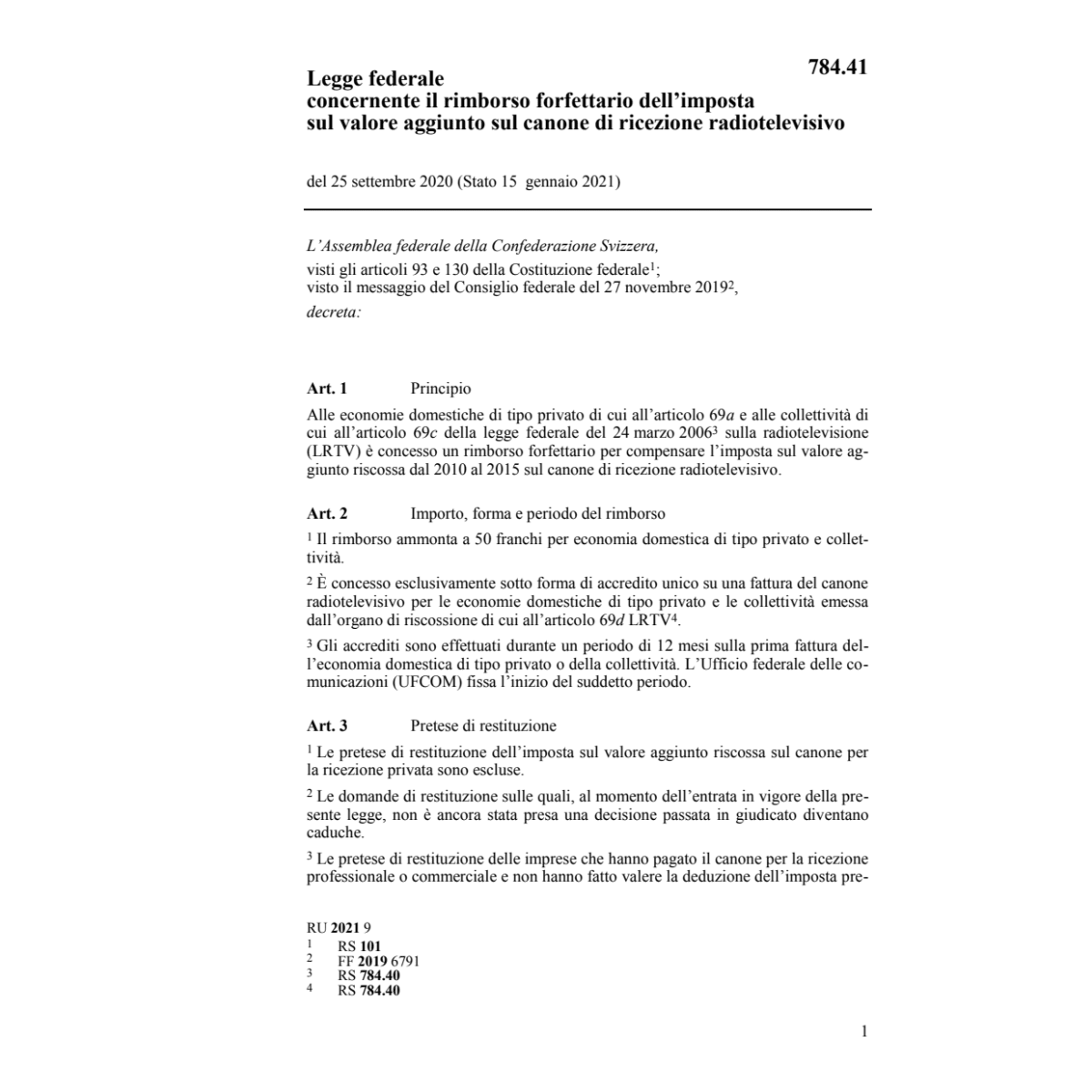 Lf valore aggiunto radiotelevisivo
