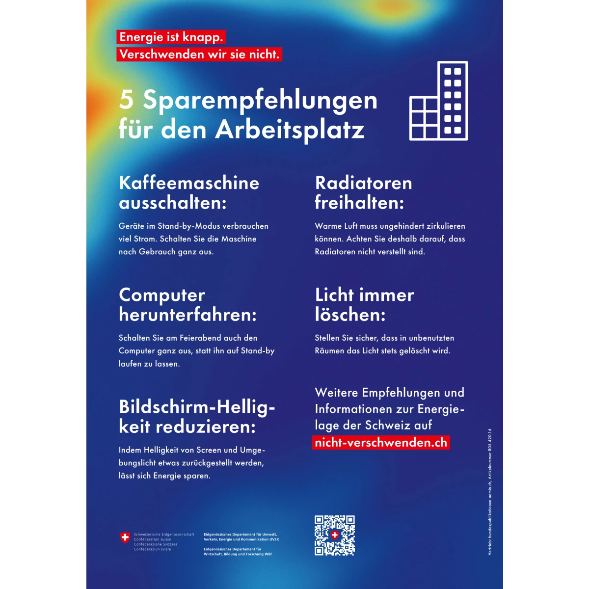Plakat A3 Arbeitsplatz