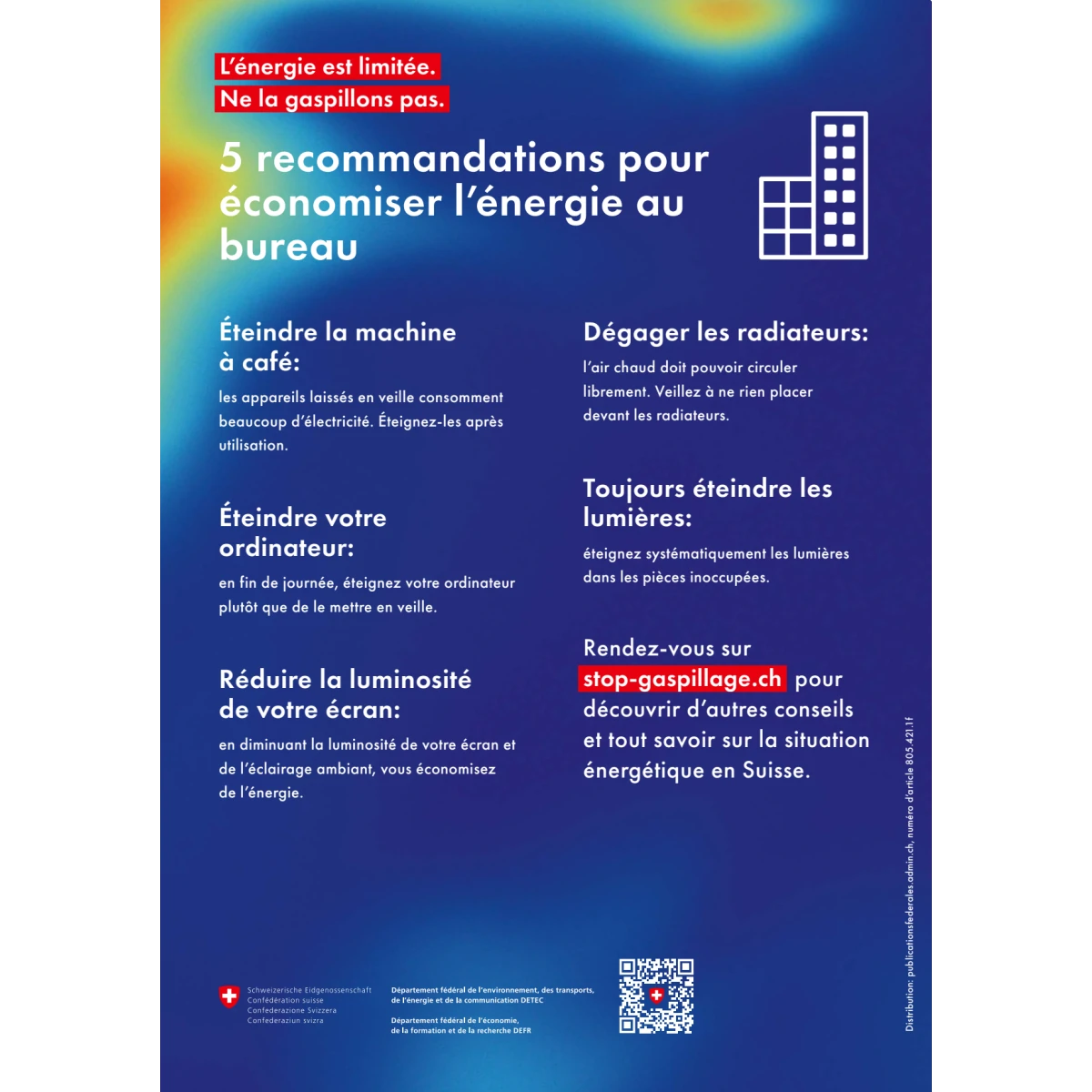 Affiche A4 Bureau