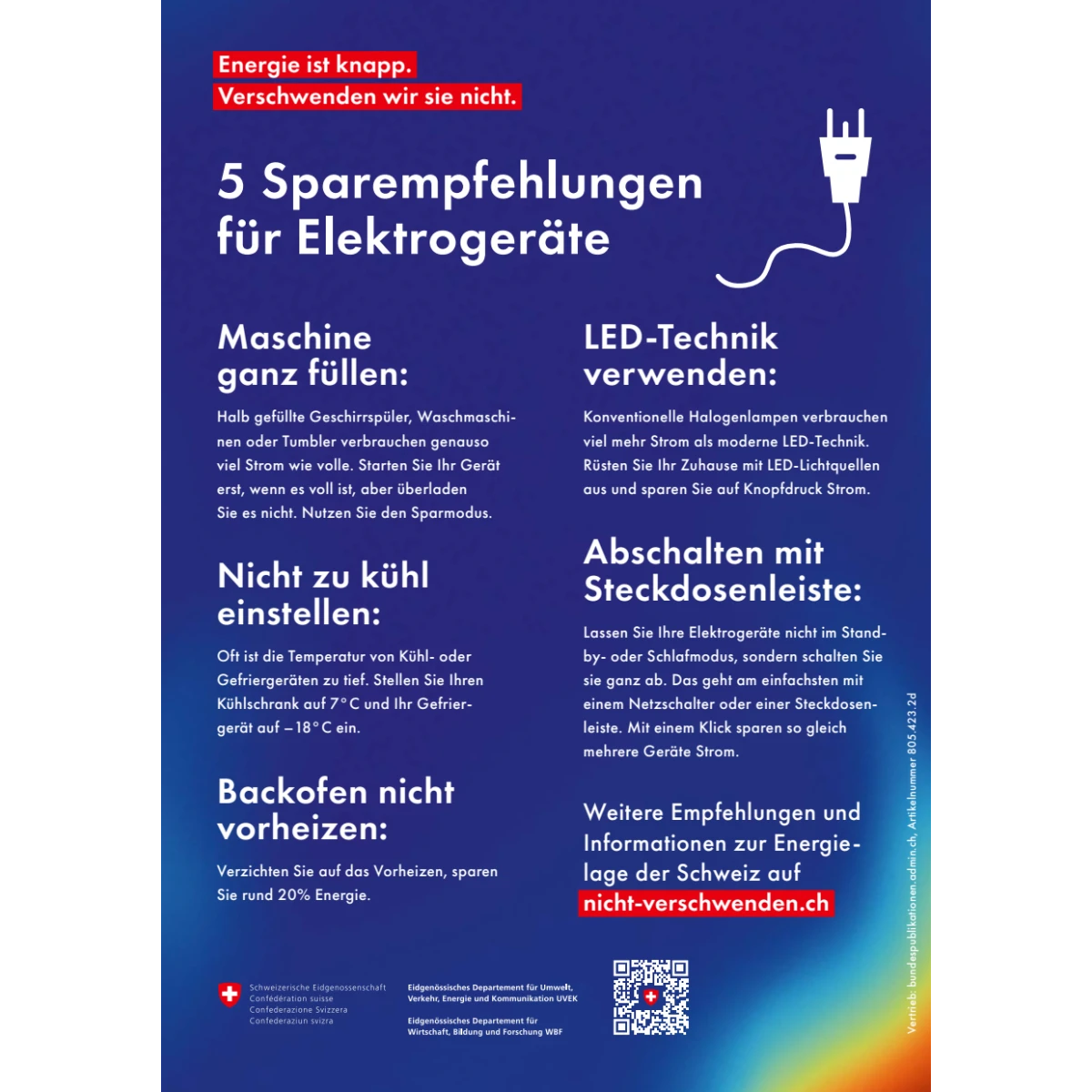 Flyer A5 Elektrogeräte