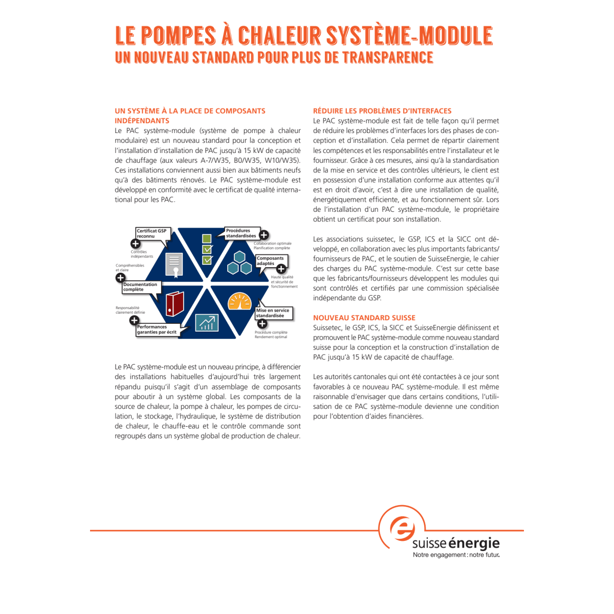 Le pompes à chaleur système-module