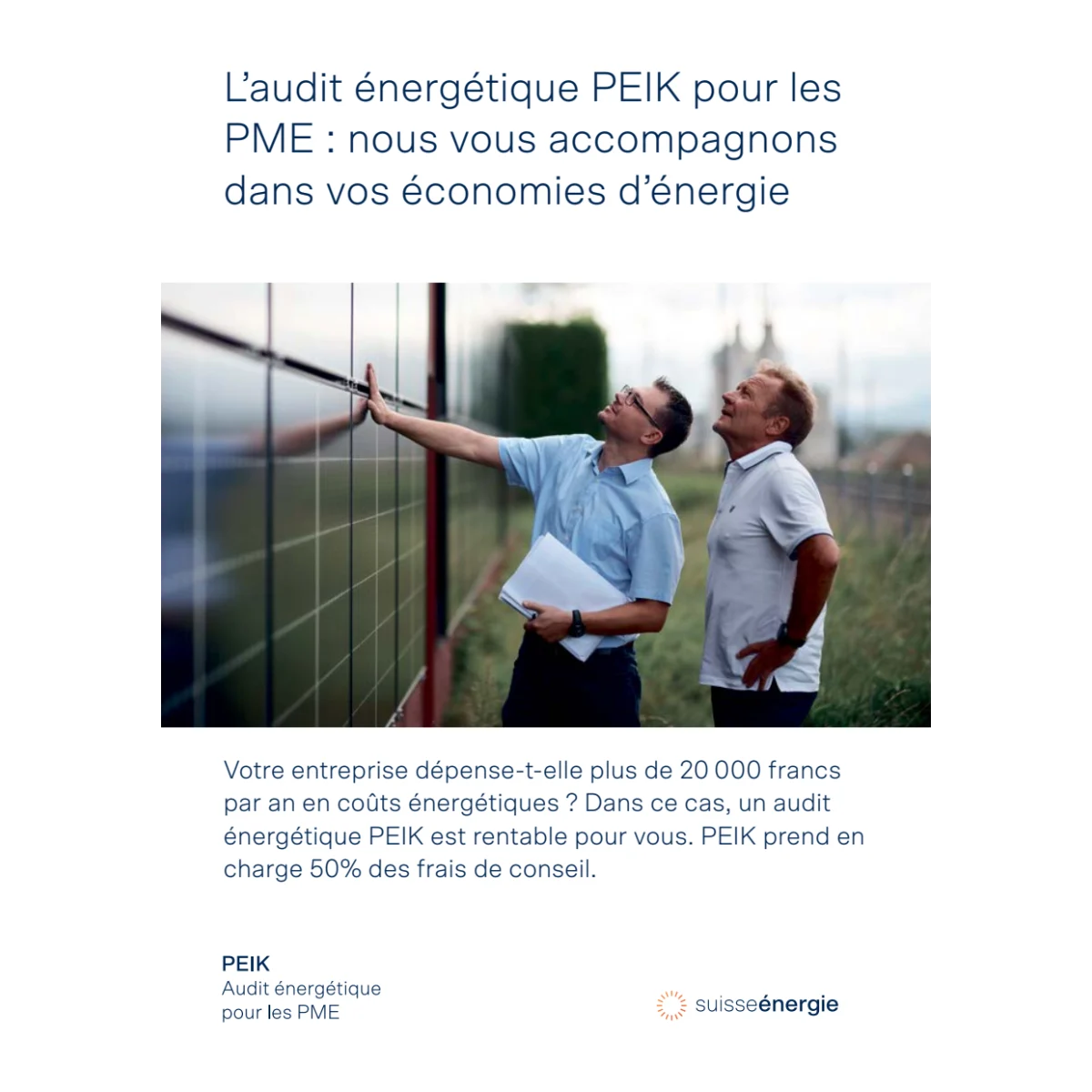 L’audit énergétique PEIK pour les PME