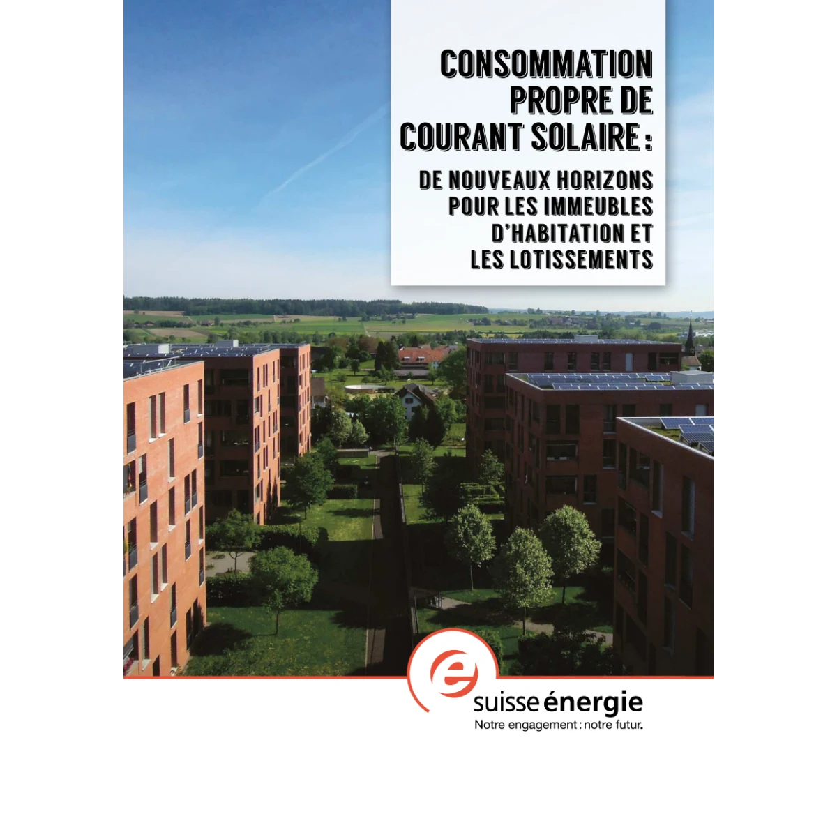 Consommation propre de courant solaire