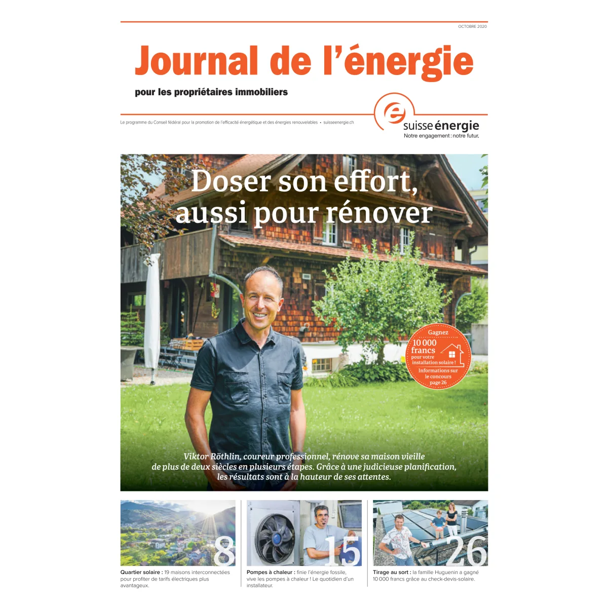 Journal de l’énergie SE octobre 2020