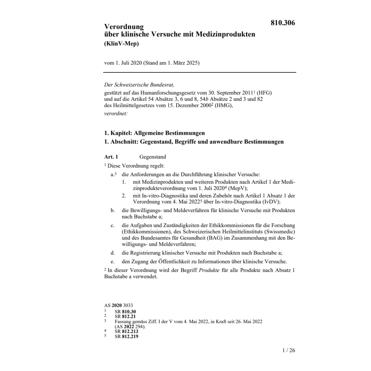 V 1.7.2020 Versuche Medizinprodukte