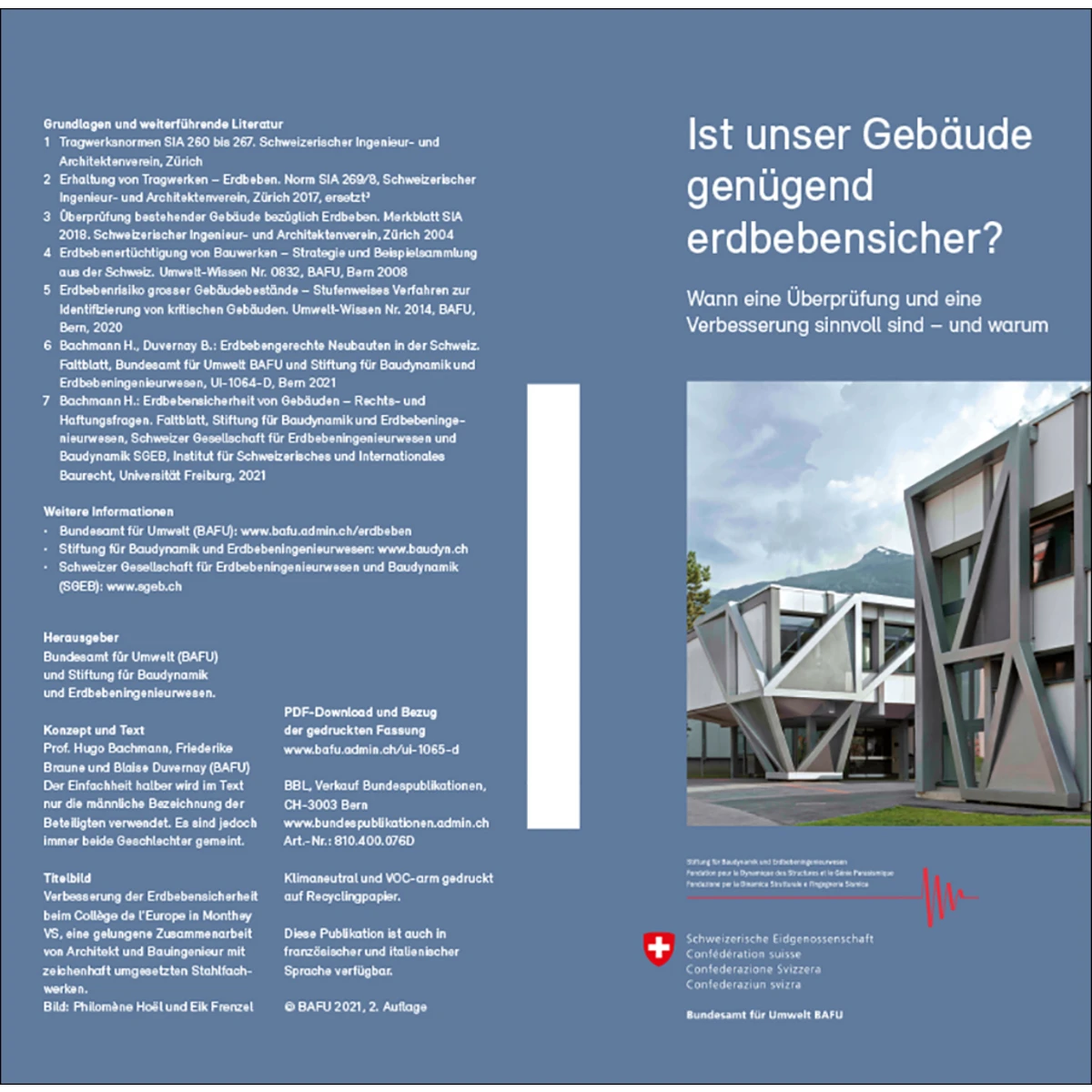 Ist unser Gebäude erdbebensicher?