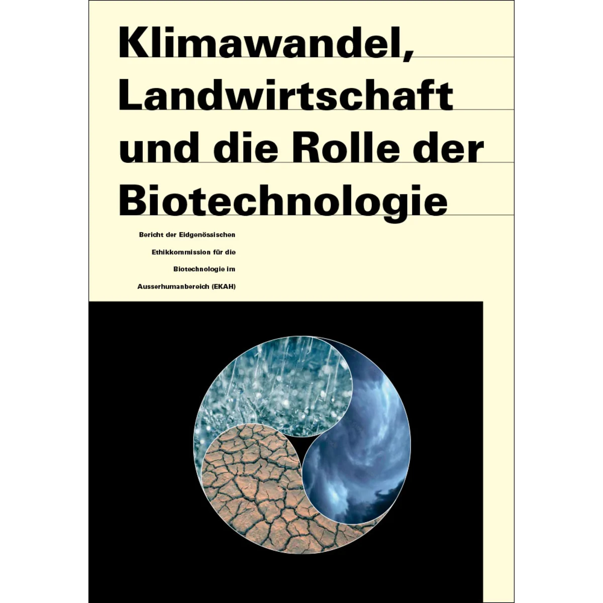 EKAH-Bericht Klimawandel, Landwirtschaft