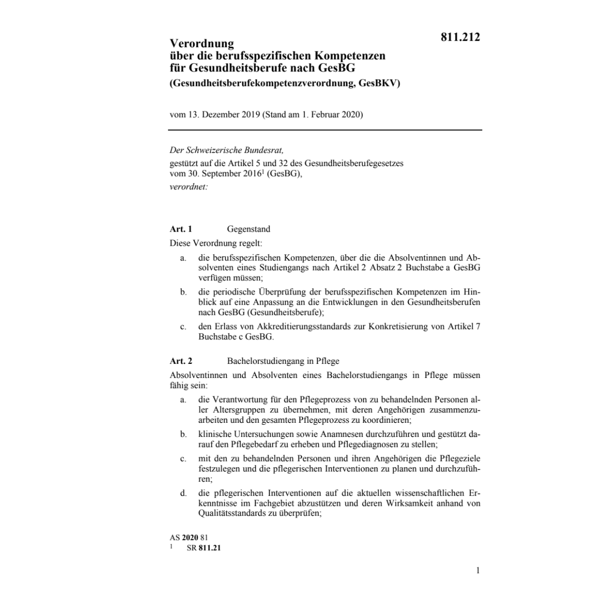 Gesundheitsberufekompetenzv. 13.12.19
