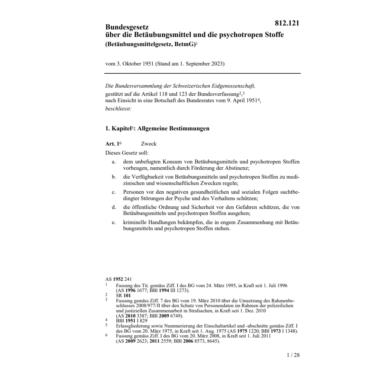 Betäubungsmittelgesetz, BetmG