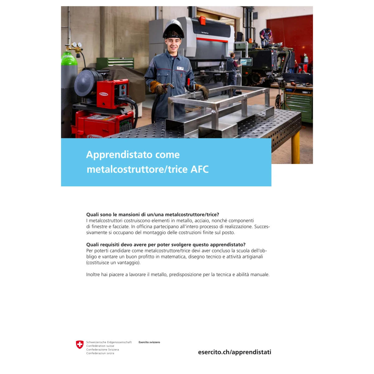 DDPS - Appr metalcostruttore/trice AFC