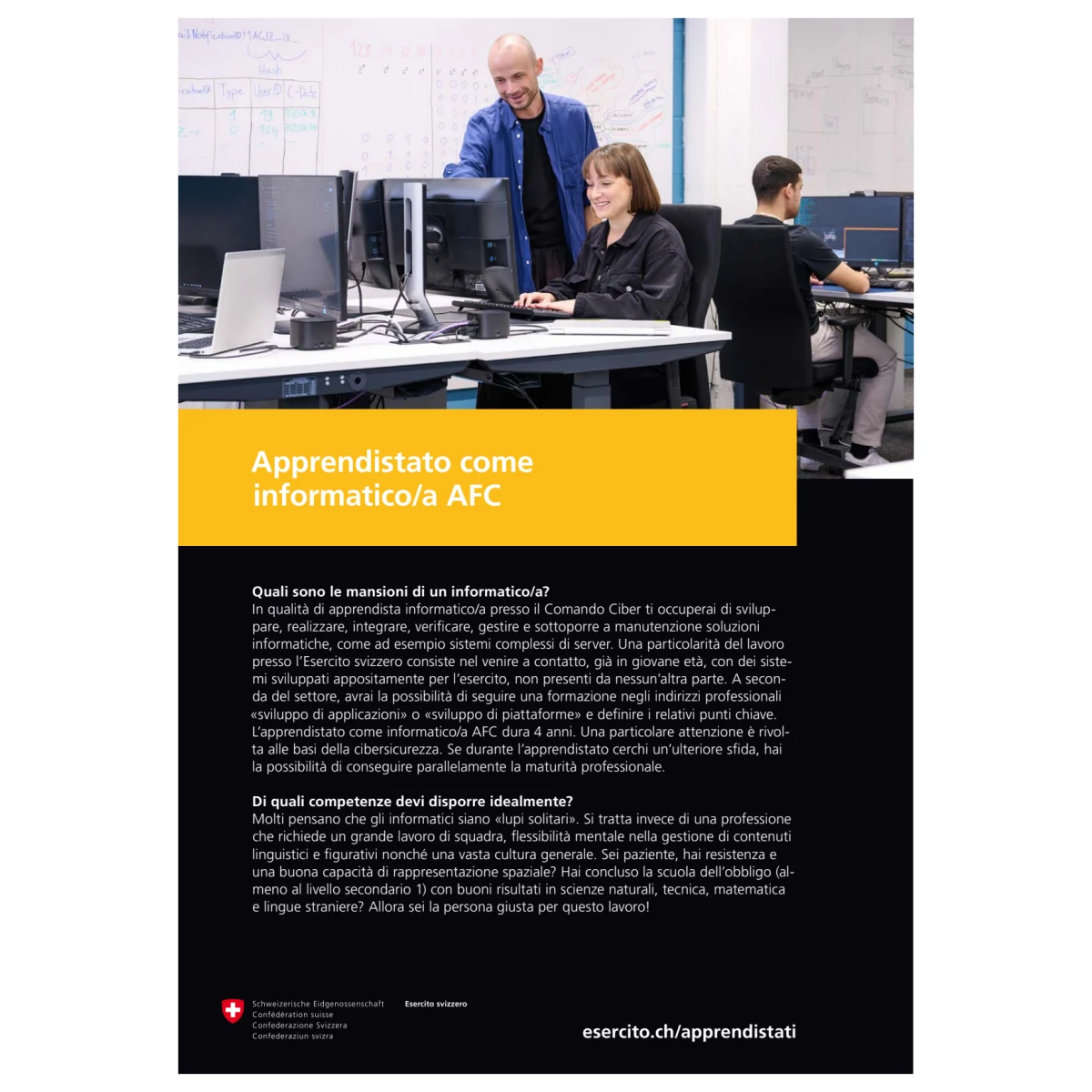 DDPS - Appr come informatico/a AFC