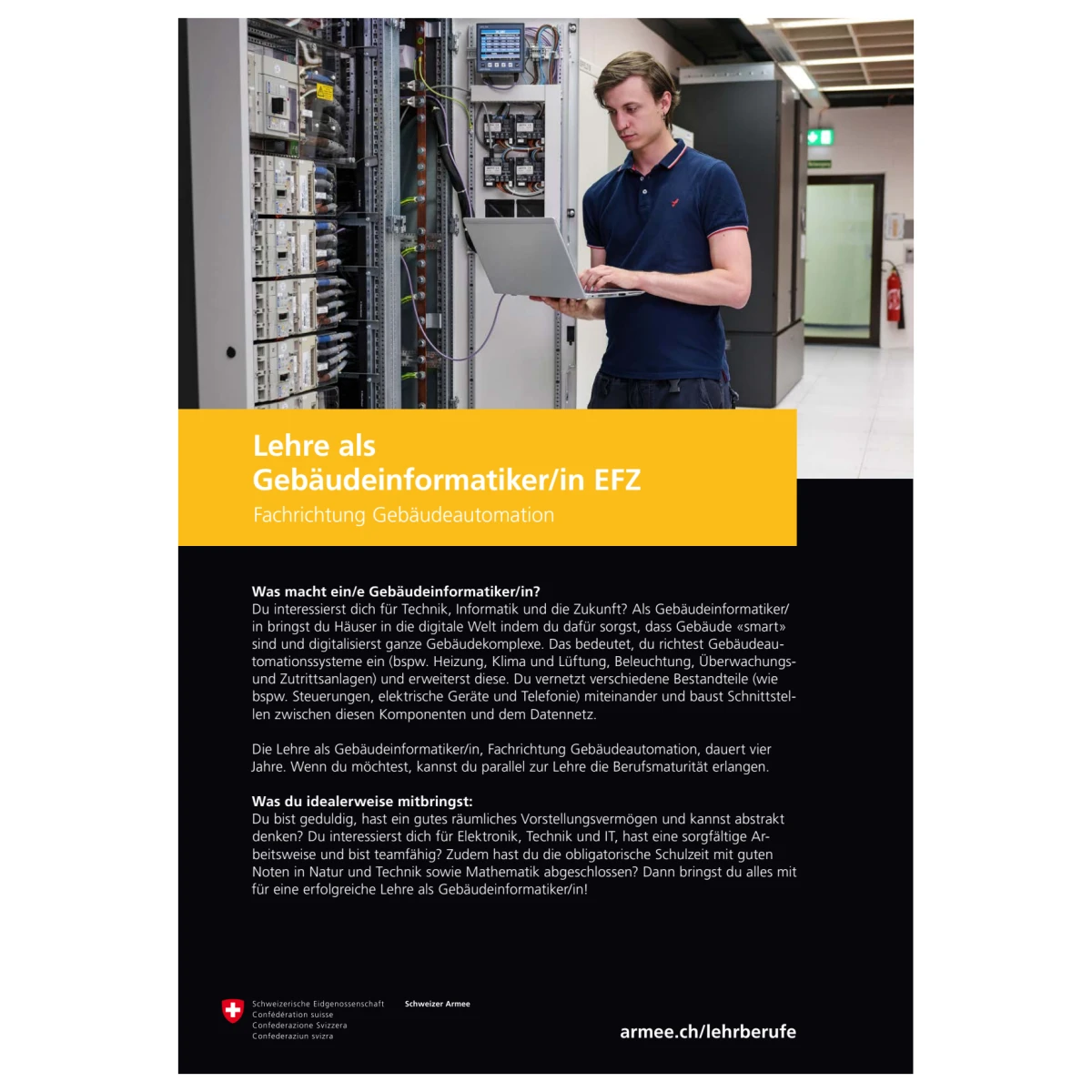 VBS - Lehre als Gebäudeinformatiker/in