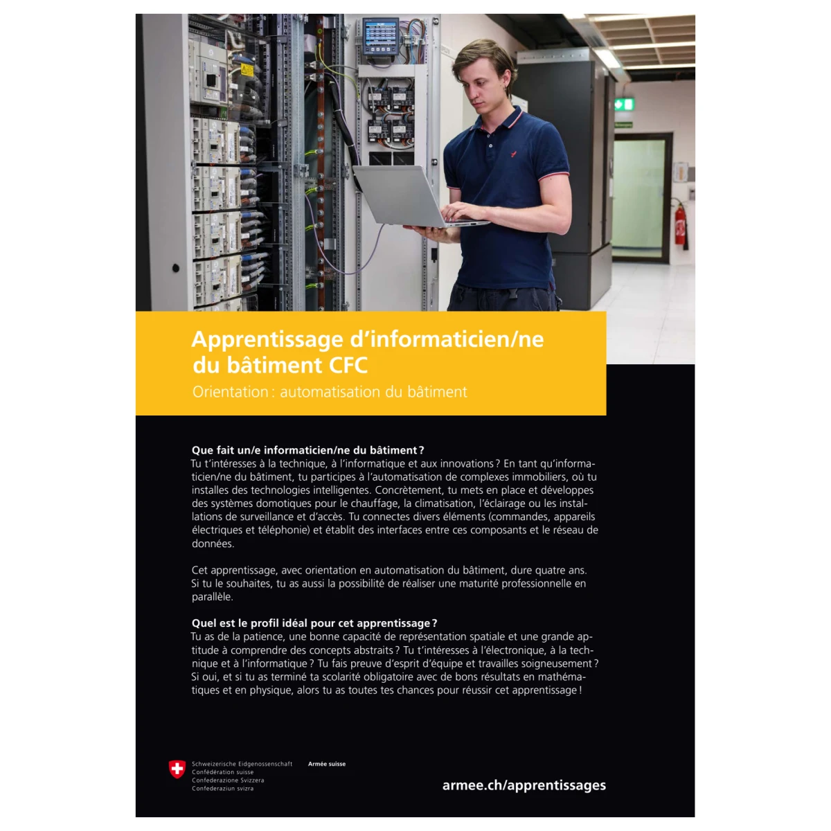DDPS - Appr d’informaticien/ne bâtiment