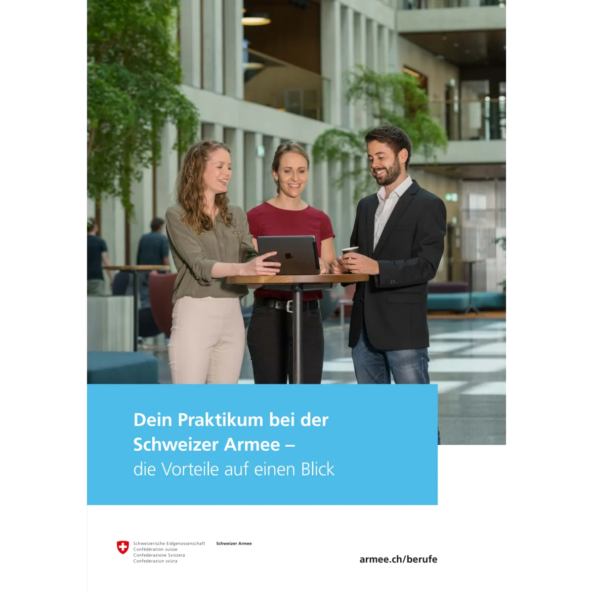 Dein Praktikum in der Schweizer Armee