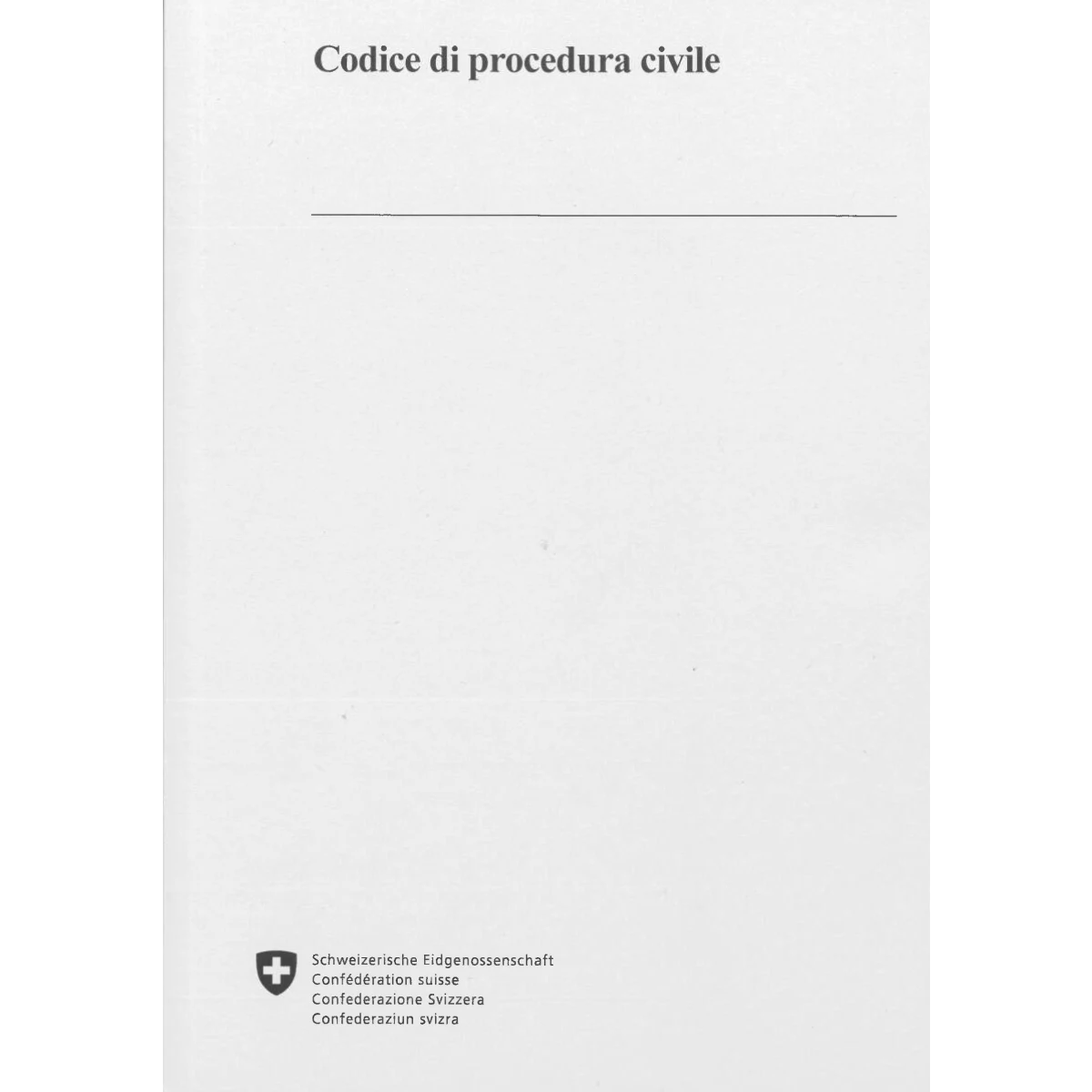 Codice di procedura civile, CPC