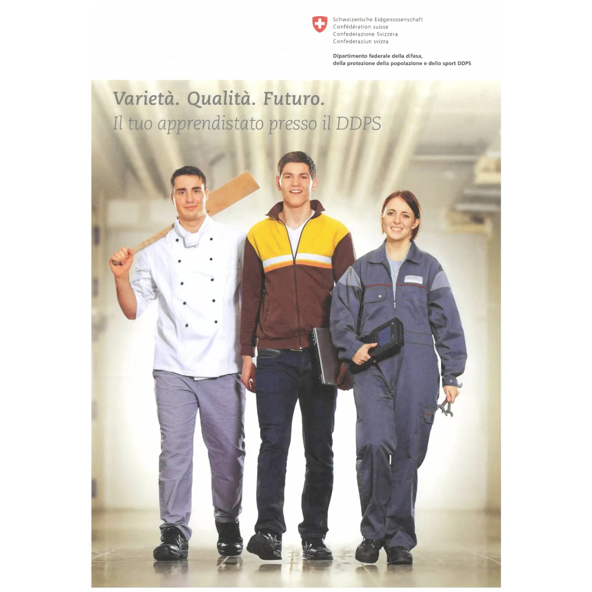 Il tuo apprendistato presso il DDPS
