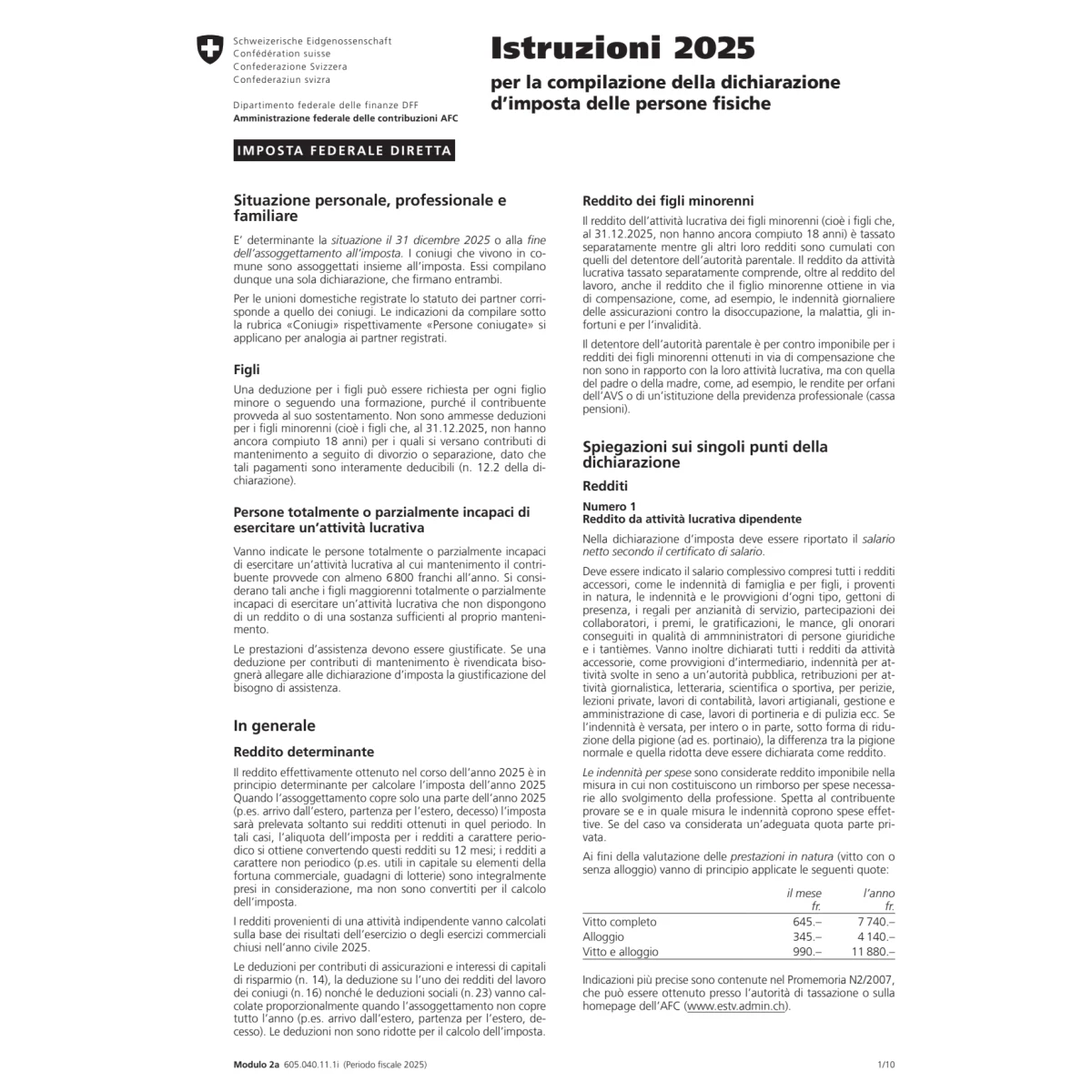 Modulo 2a Edizione 2025
