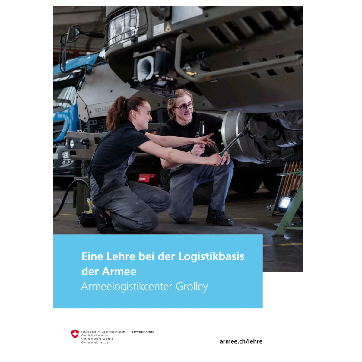 VBS - Lehre Armeelogistikcenter Grolley
