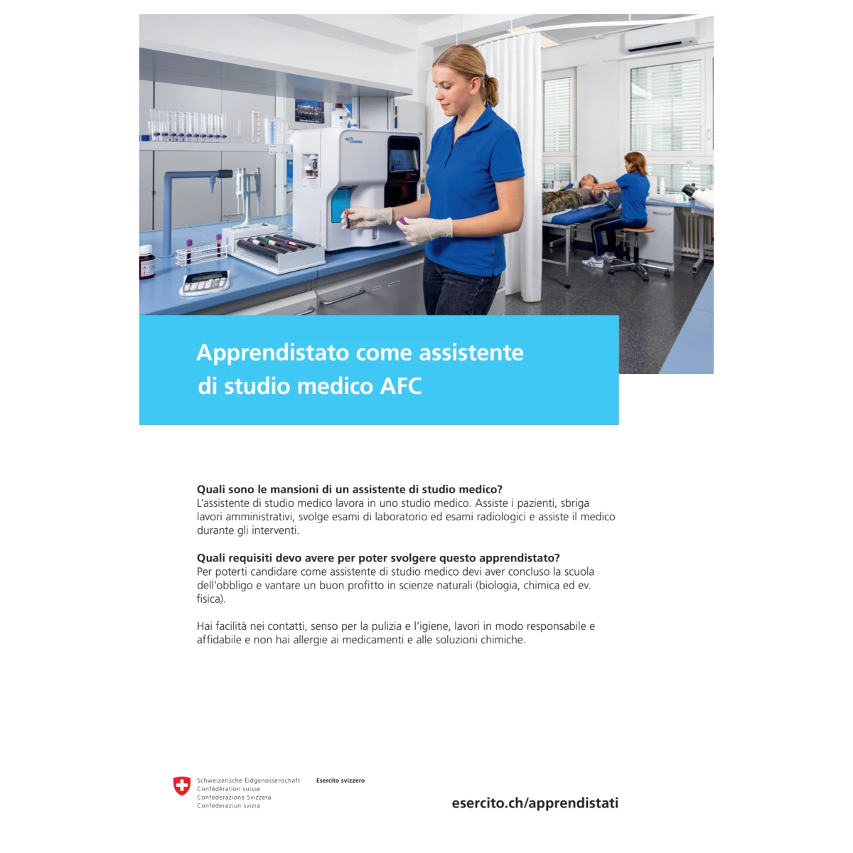 DDPS - Appr assistente studio medico AFC