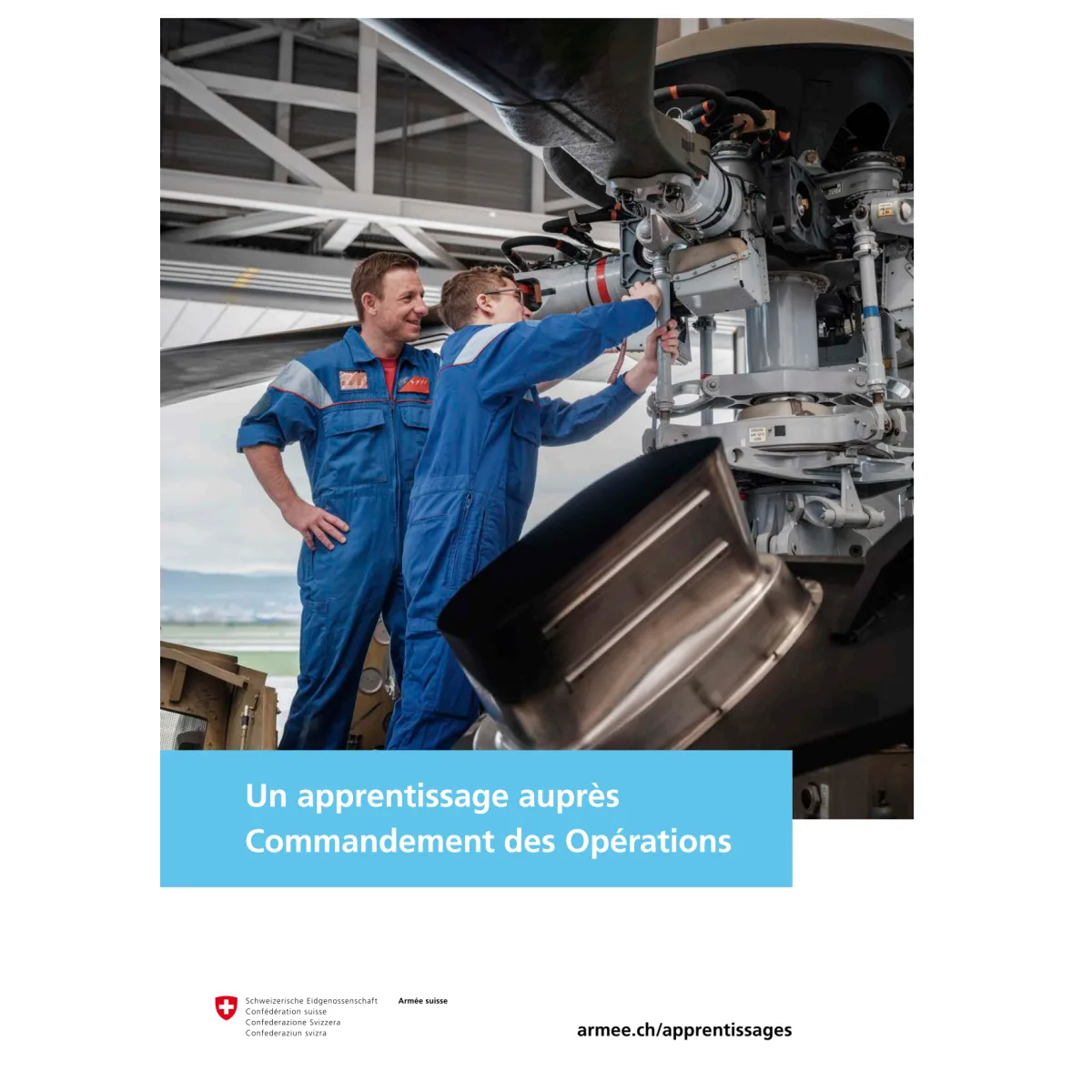 DDPS - Apprentissage auprès cdmt Op