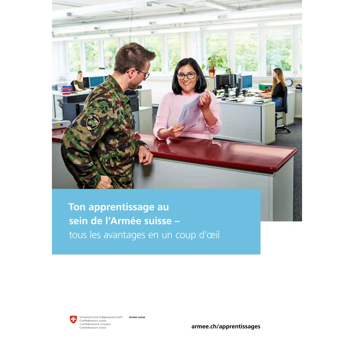 DDPS - Ton apprentissage sein de l'Armée