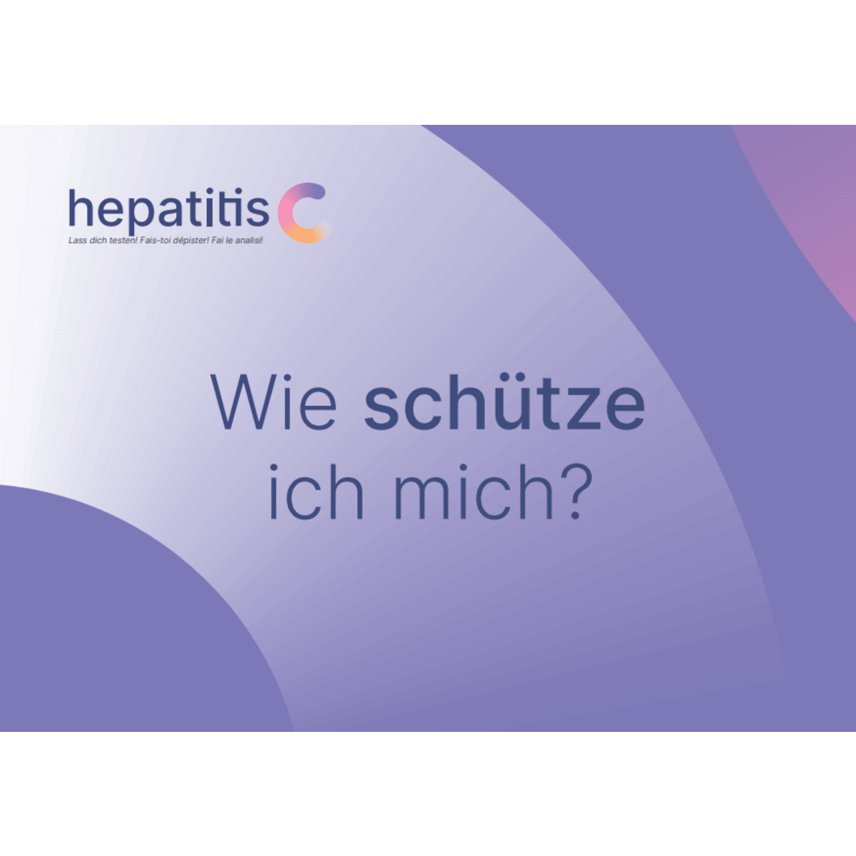 Postkartenset Hepatitis C