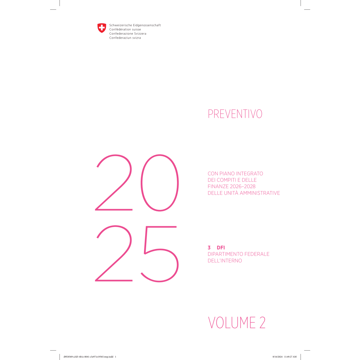 Preventivo 2025 - 3 DFI