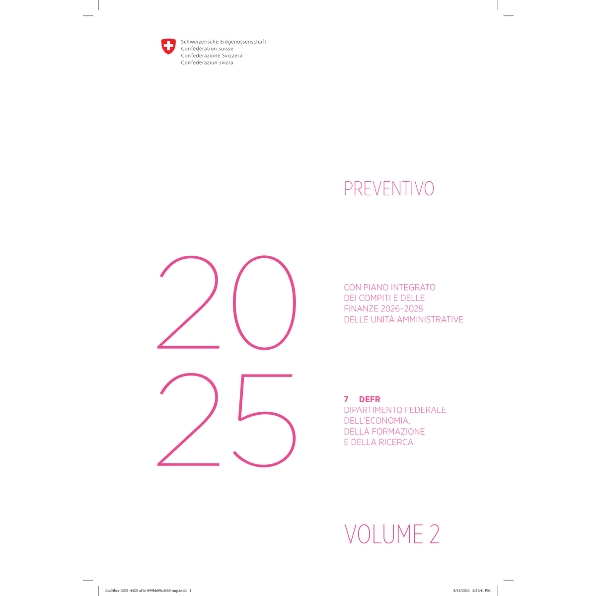 Preventivo 2025 - 7 DEFR