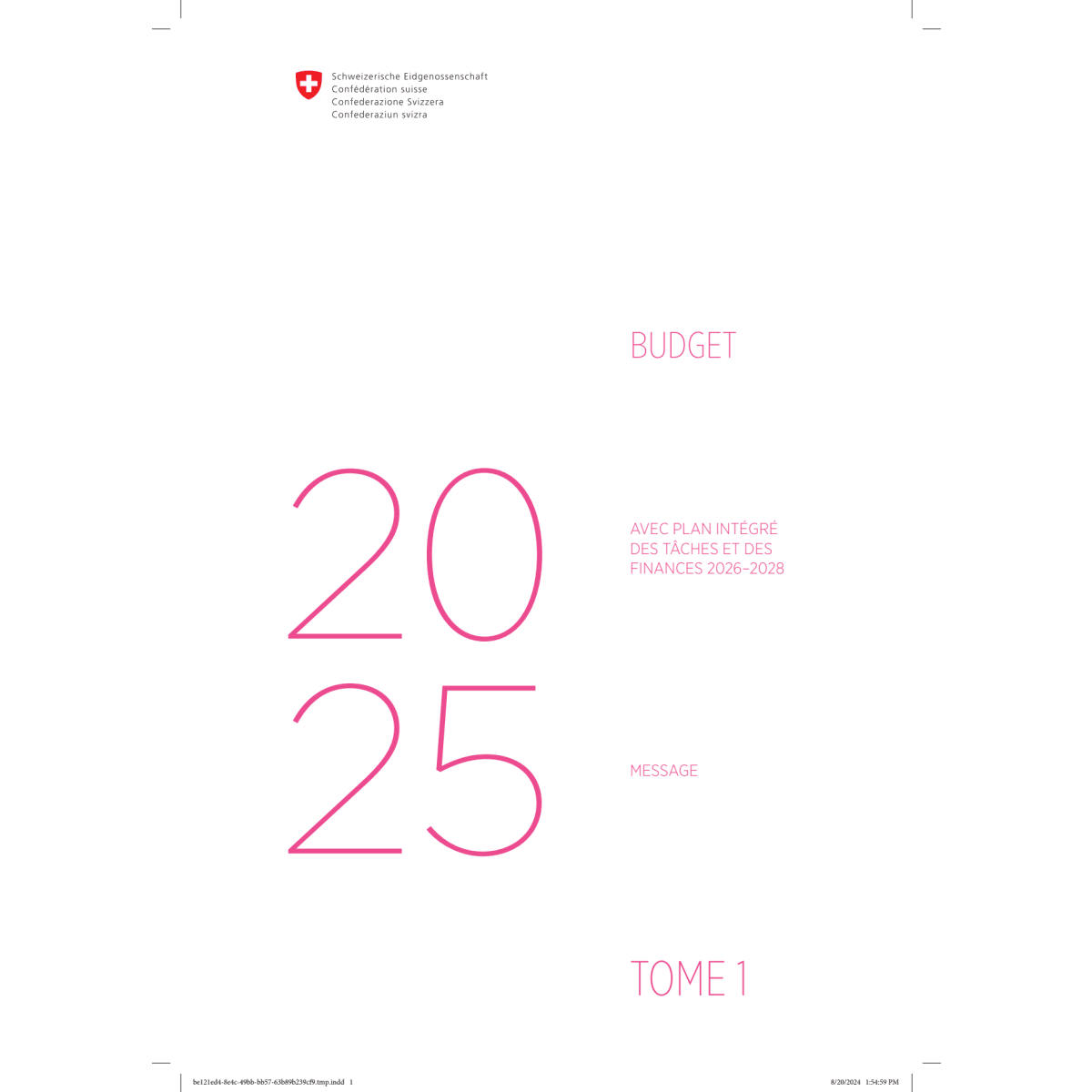 Budget 2025 - Message