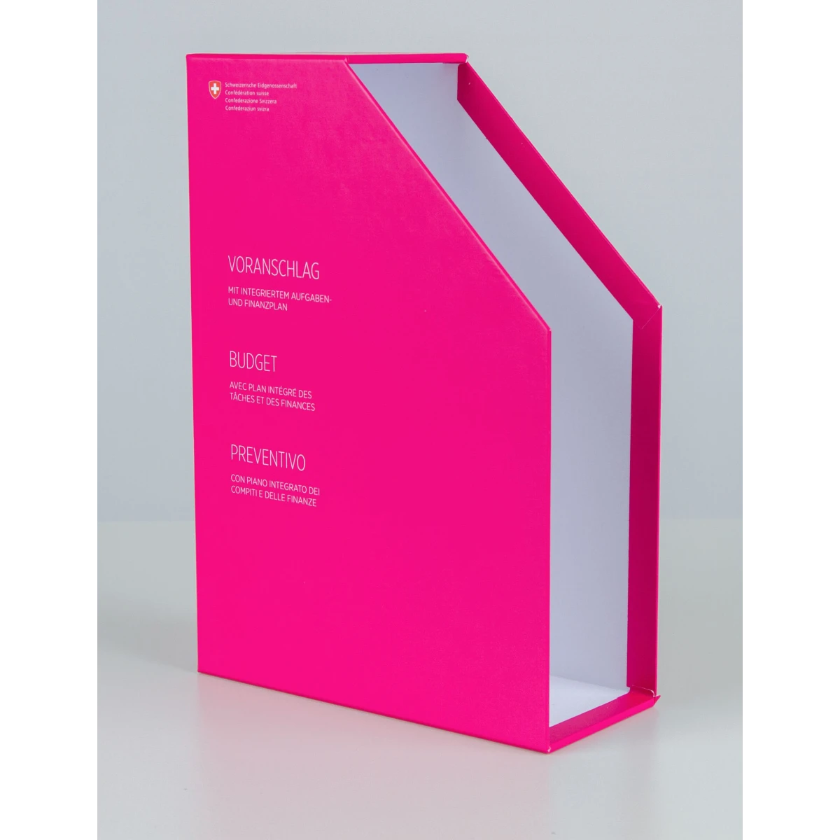 Voranschlag - Aufbewahrungsbox