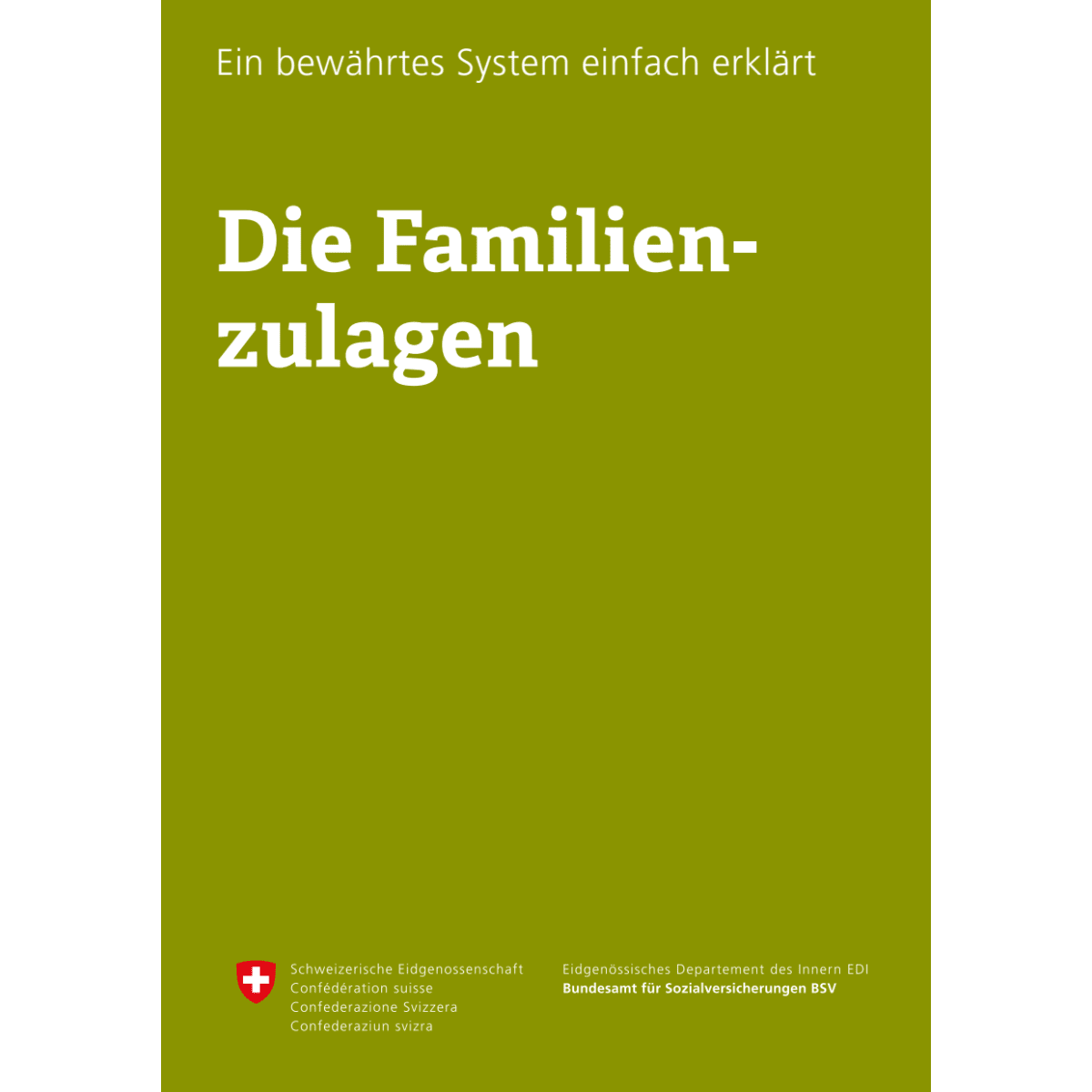 Die Familienzulagen