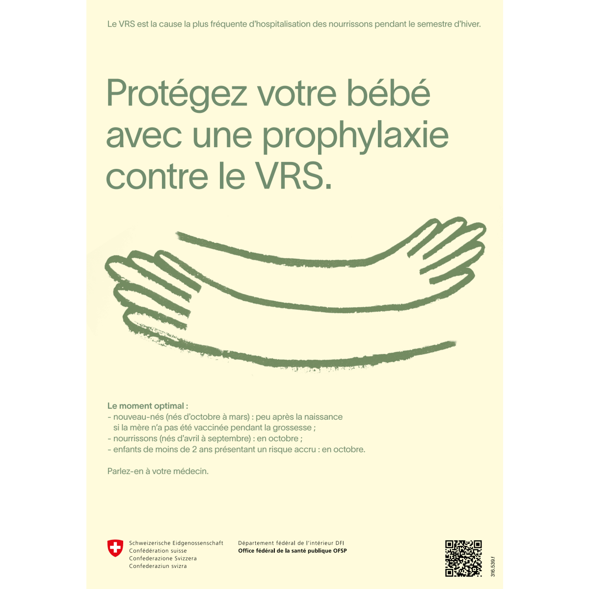 Affiche A3 - Prophylaxie VRS